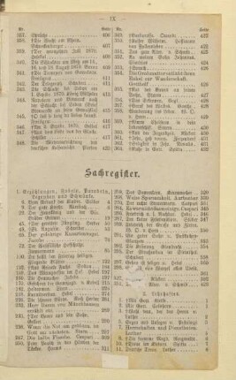 Sachregister