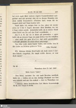 Nr 43. Warschau den 23. Juli 1841