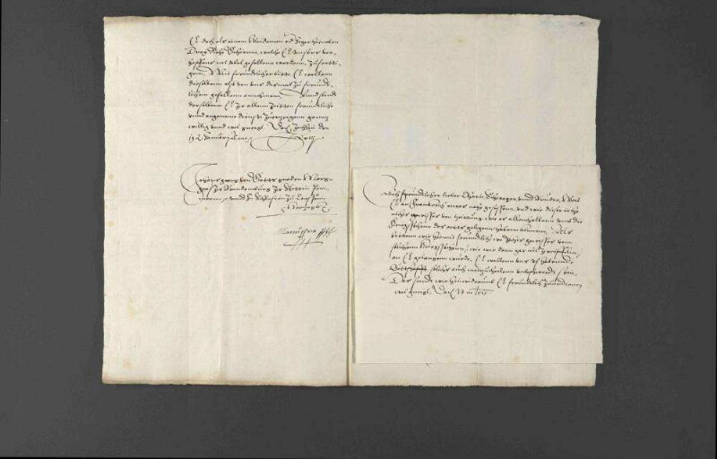 Dankschreiben Markgraf Johann Georgs von Brandenburg an Herzog Christoph von Württemberg für die Übersendung von Neckarwein.