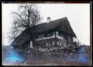 Bauernhaus, Holz; abgebrochen