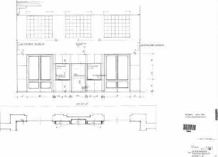 Ravensburg: Empfangsgebäude Durchgangshalle Ansicht D