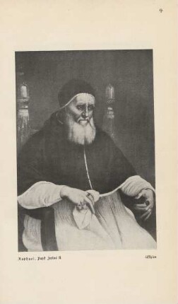 Raphael, Papst Julius II. Uffizien