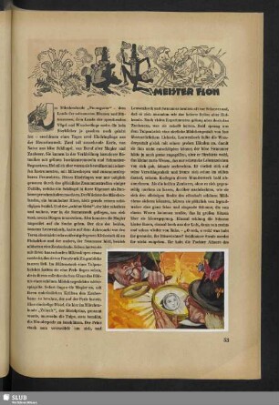 Meister Floh. Deutsches Märchen