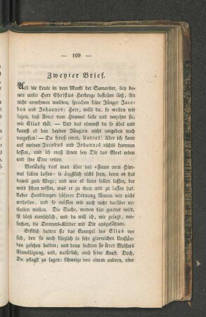 Zweyter Brief.