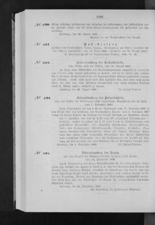 Post-Vertrag zwischen dem Norddeutschen Bunde, Bayern, Württemberg und Baden einerseits und der Schweiz andererseits, vom 11. April 1868.