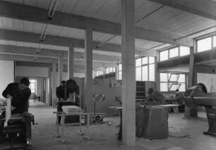 Holzwerkstatt der HfG Ulm