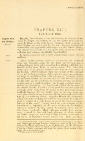 Chapter XIII. Sub-divisions