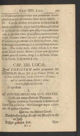 Cap. XIII. Lucae. Quod Christum nobis proponit ...