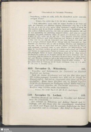 112. 1521, November 21. Wittenberg