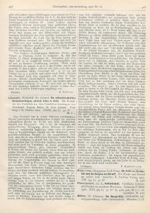 418-420 [Rezension] Mach, Franz, Die Krisis im Christentum und die Religion der Zukunft