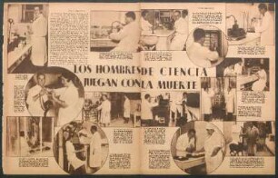 Los hombres de ciencia juegan con la muerte [Fotografías]