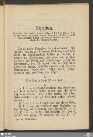 Schweben