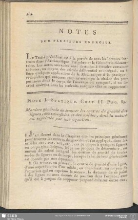 Notes Sur Plusieurs Endroits
