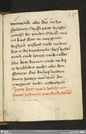 65r-66v: Gebet zur Trinität