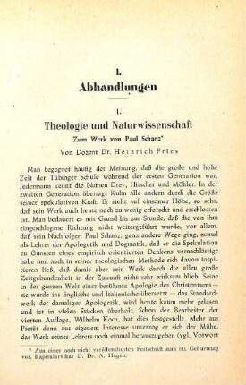 129-161 Theologie und Naturwissenschaft