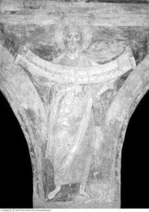 Südwand, Arkadenzwickel, Der Prophet Jeremias