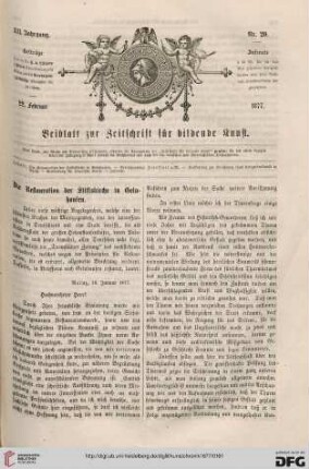 Heft 20 (22. Februar 1877)