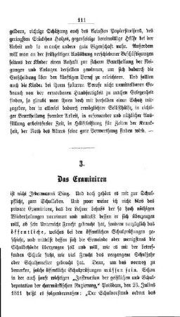 Das Examiniren