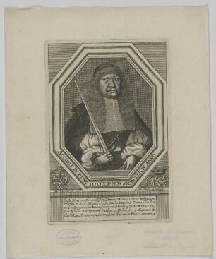 Bildnis von Wolffgangus Philippus in Pappenheim