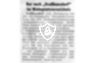 [Name maskiert] "Großhansdorf" im Wohnplatzverzeichnis