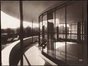 Universitäts-Frauenklinik, Berlin: Ansicht, Terrassengeschoss