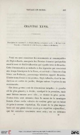 Chapitre XXVII