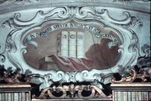 Drei Bücher: "In thesauris sapientia intellectus et sci[enti]ae religiositas (Prediger 2:26)