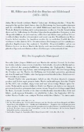 III.1: Der biographische Hintergrund