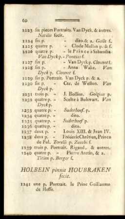 Holbein pinxit Houbraken fecit