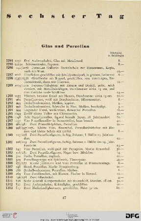 Sechster Tag (Nr. 1284-1539)