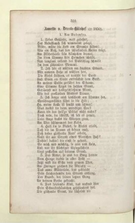 Annette v. Droste-Hülshof (+1850)
