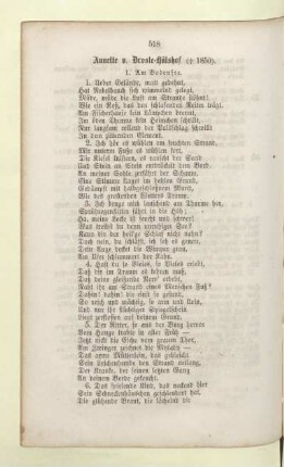 Annette v. Droste-Hülshof (+1850)