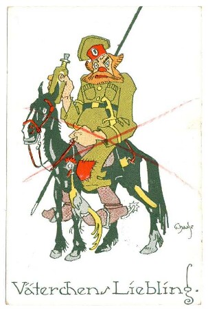 Nr. 62: Väterchens Liebling (Russe mit Schnapsflasche) (verboten)
