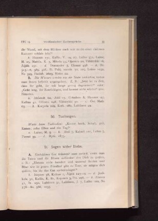 51. Segen wider Diebe.