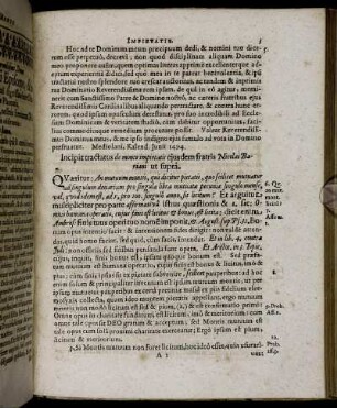 Incipit tractatus de monte impietatis ejusdem fratis Nicolai Bariani ut supra.