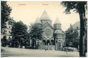 Chemnitz. Synagoge