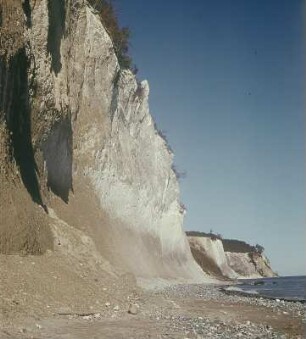 Rügen. Jasmund, Gakower Ufer bei Saßnitz, Kreideküste