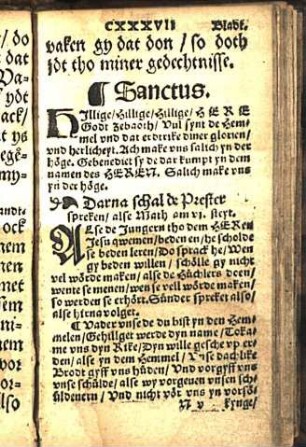 Sanctus.