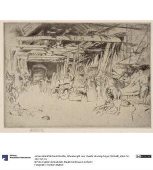 Wheelwright. aus: Zweite Venedig-Folge (26 Blatt)