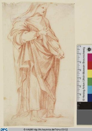 Stehende weibliche Gewandfigur