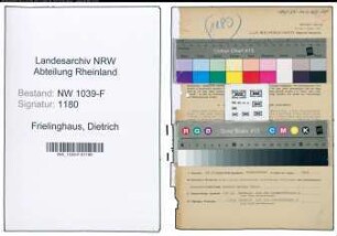 Entnazifizierung Dietrich Frielinghaus , geb. 06.05.1906 (Verwaltungsrat)