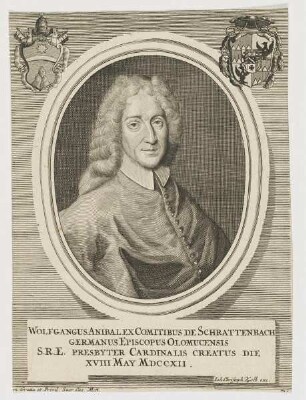 Bildnis des Wolfgangus Anibal Schrattenbach