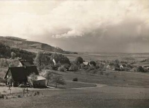 Waltersdorf, OT von Großschönau, links Weberberg