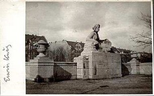 Fischer, Theodor; München; Luitpoldbrücke (Prinzregentenbrücke) - Skulptur