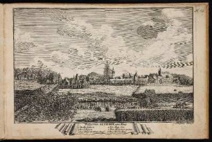 Prospect von Altdorff gegen Mittag. - Altdorf bei Nürnberg