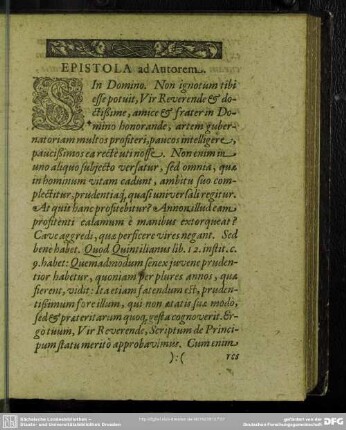 Epistola ad Autorem