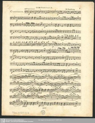 Timpani in C.G.