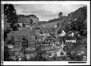 Sächsische Schweiz, Rathen mit Talwächter