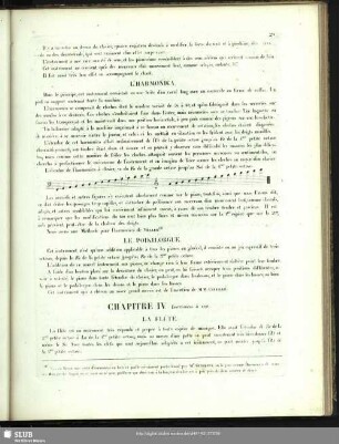 Chapitre IV. Instrumens à vent