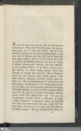 1. Anlaß dieser Schrift